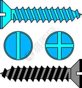 不锈钢螺丝插图图片