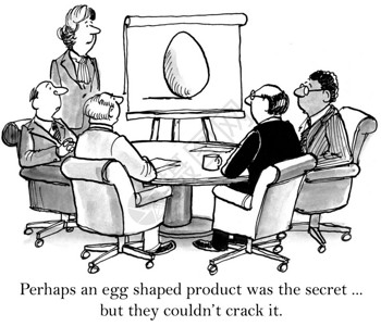 也许蛋状产品是秘诀但他们不能破解它背景图片