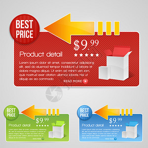 最佳价格矢量横幅图片