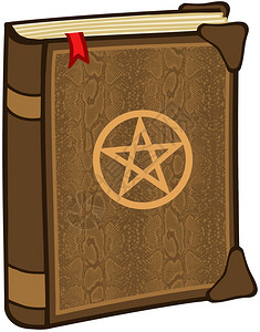 魔法书卡通图片