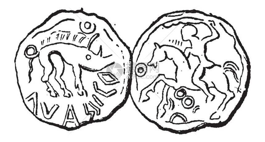古代凯尔特硬币图片