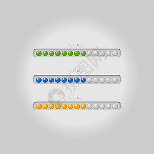 矢量加载条矢量图背景图片