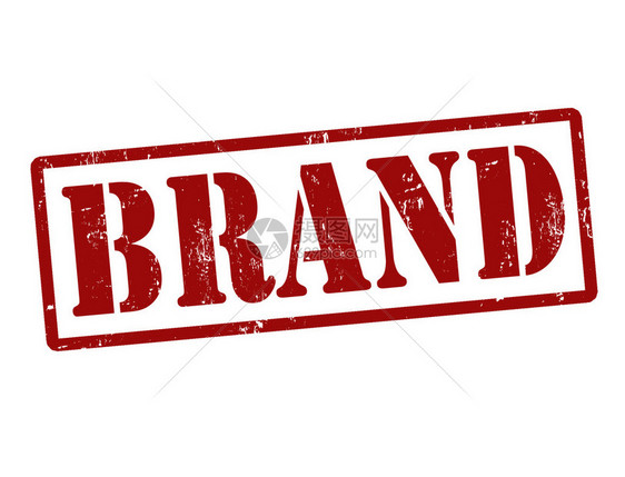 Brandgrunge白色带矢量插图图片