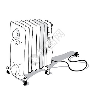 素描电池矢量图孤立图片