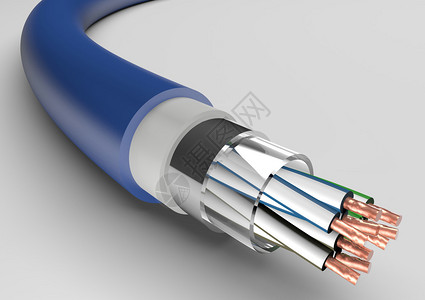 铠装电铜缆数据传输图片