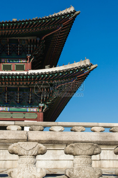 靠近长江宫殿屋顶世界遗产图片