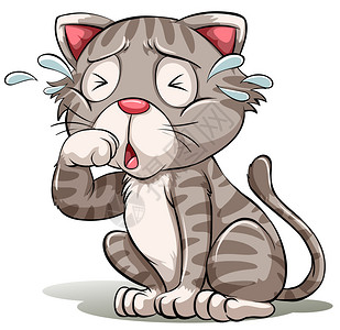 猫 闻插画_猫 闻卡通_猫 闻插图_手绘_板绘_摄图网