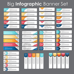 您的商务矢量插图导管模板大集版式InfographicBan背景图片