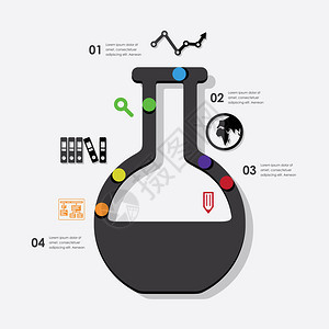 教育信息图表矢量图图片