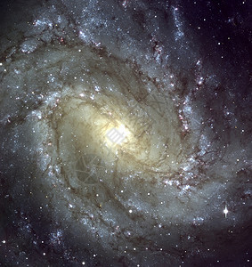 宇宙中的螺旋星系图片