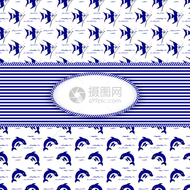 海洋图案插画图片下载-正版图片402276894-摄图网