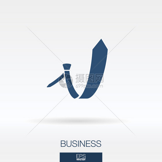 商业概念图标铁和箭向上符号图片