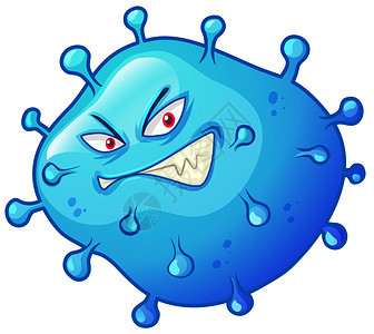 蓝色细菌有愤图片