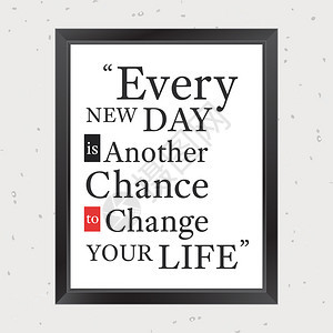 报价励志广场励志名言每一个新的一天都是改变你生活的另一个背景图片