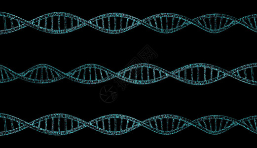 3DDNA链条具有充满活力的图片