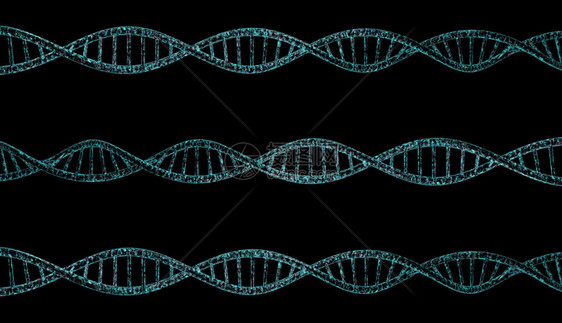 3DDNA链条具有充满活力的图片