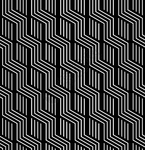 无缝几何纹理带条zigzag图片