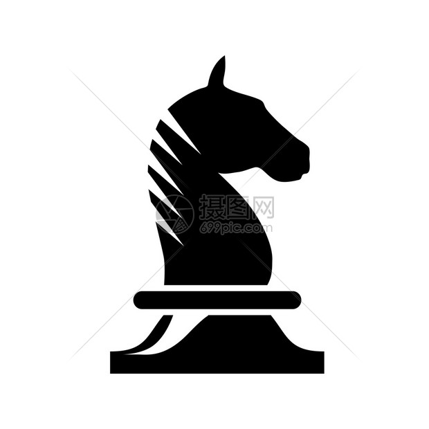 国际象棋的矢量标志马插画图片下载-正版图片402289901-摄图网