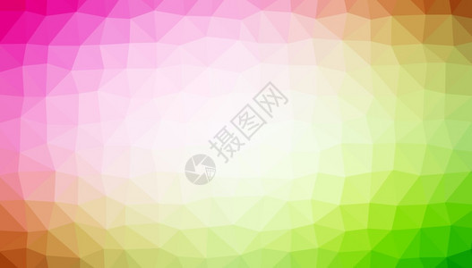 抽象三角形几何和频谱颜色背图片