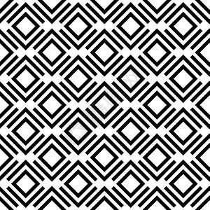 无缝壁纸模式现代纹理几何背景矢量插图图片