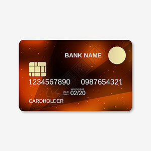 银行卡信用卡贴图片