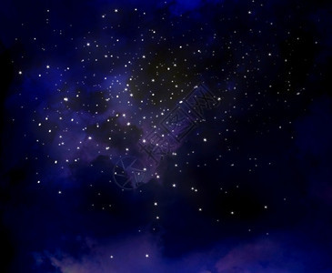 繁星点的夜空背景背景图片