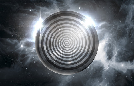 迷幻催眠漩涡宇宙星空视觉错插图图片