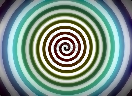 迷幻催眠漩涡背景光学错觉插图图片
