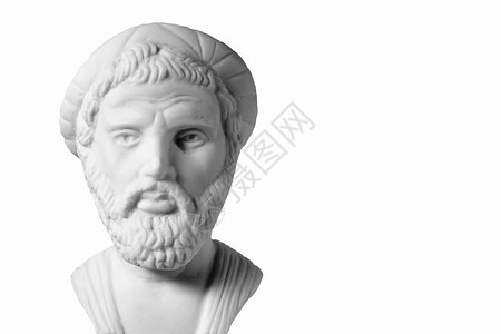 毕达哥拉斯是一位重要的希腊哲学家数学家几何仪和音乐理论家背景图片