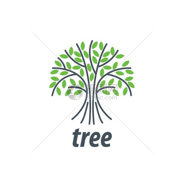树标志模板抽象矢量图植物插画图片下载-正版图片402295802-摄图网