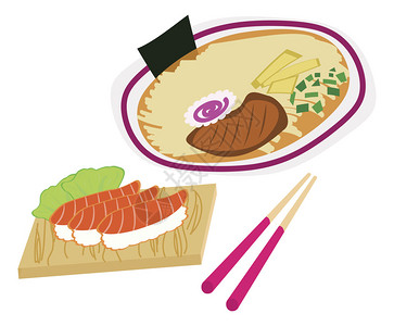 日本寿司样品插图图片