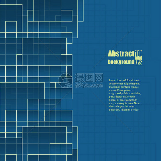 具有几何形态的背景摘要Eps图片