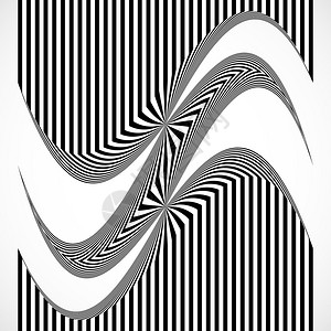垂直条纹有扭曲扭曲效果的线条抽象图片