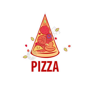 Pizza模板设计标识图图片