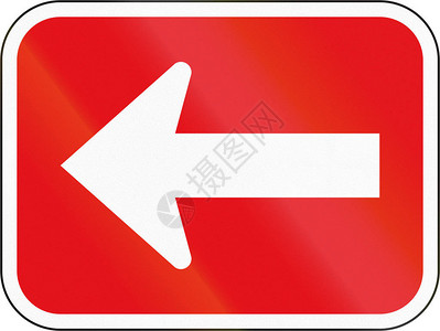 非洲博茨瓦纳使用的公路标志图片
