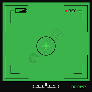 摄像头查看器相机聚焦屏幕的模板图片