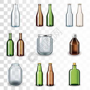 玻璃瓶图标详细摄影符合实际情况的图片