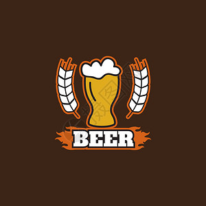 啤酒屋酒吧酒馆酿造公司eps10的老式复古徽章图片
