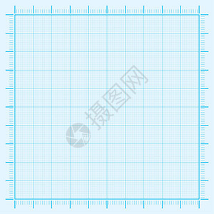 蓝色方格纸坐标纸网格纸方格纸的图像背景图片