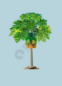 矢量图,树插画_矢量图,树卡通_矢量图,树插图_手绘_板绘_摄图网