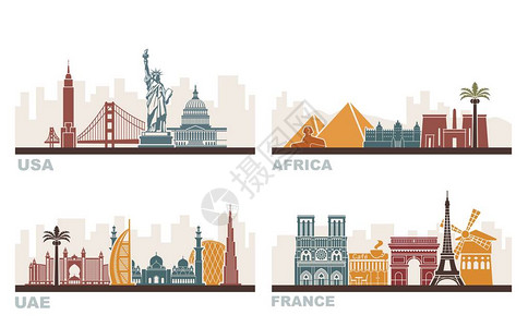 美国法国阿联酋和非洲等不同图片