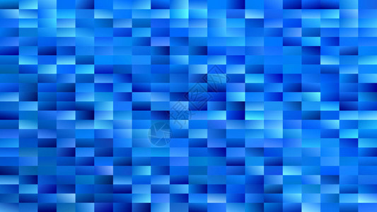 抽象几何矩形背景从蓝色矩形绘制的梯度矢量马图片
