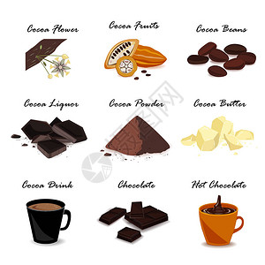 超级食品可系列豆荚豆类可脂可液巧克力可饮料和图片