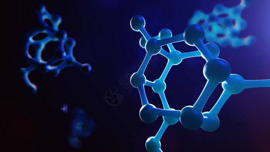 分子模型说明图片