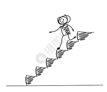 卡通旋转楼梯图片