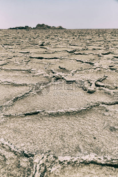 Africanesthiopiadanakil地区盐荒沙漠的抽象背景结构图片