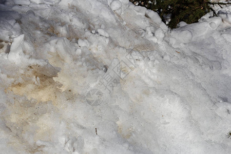 融雪的质地冰晶特写抽象背景图片