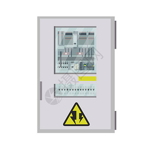 电箱图标矢量图图片