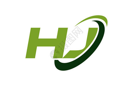 HJLogoSwoushEllipse绿色图片