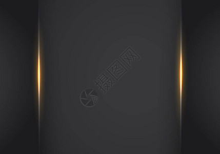 抽象金属橙色黑框架布局现代科技设计模板背景图片